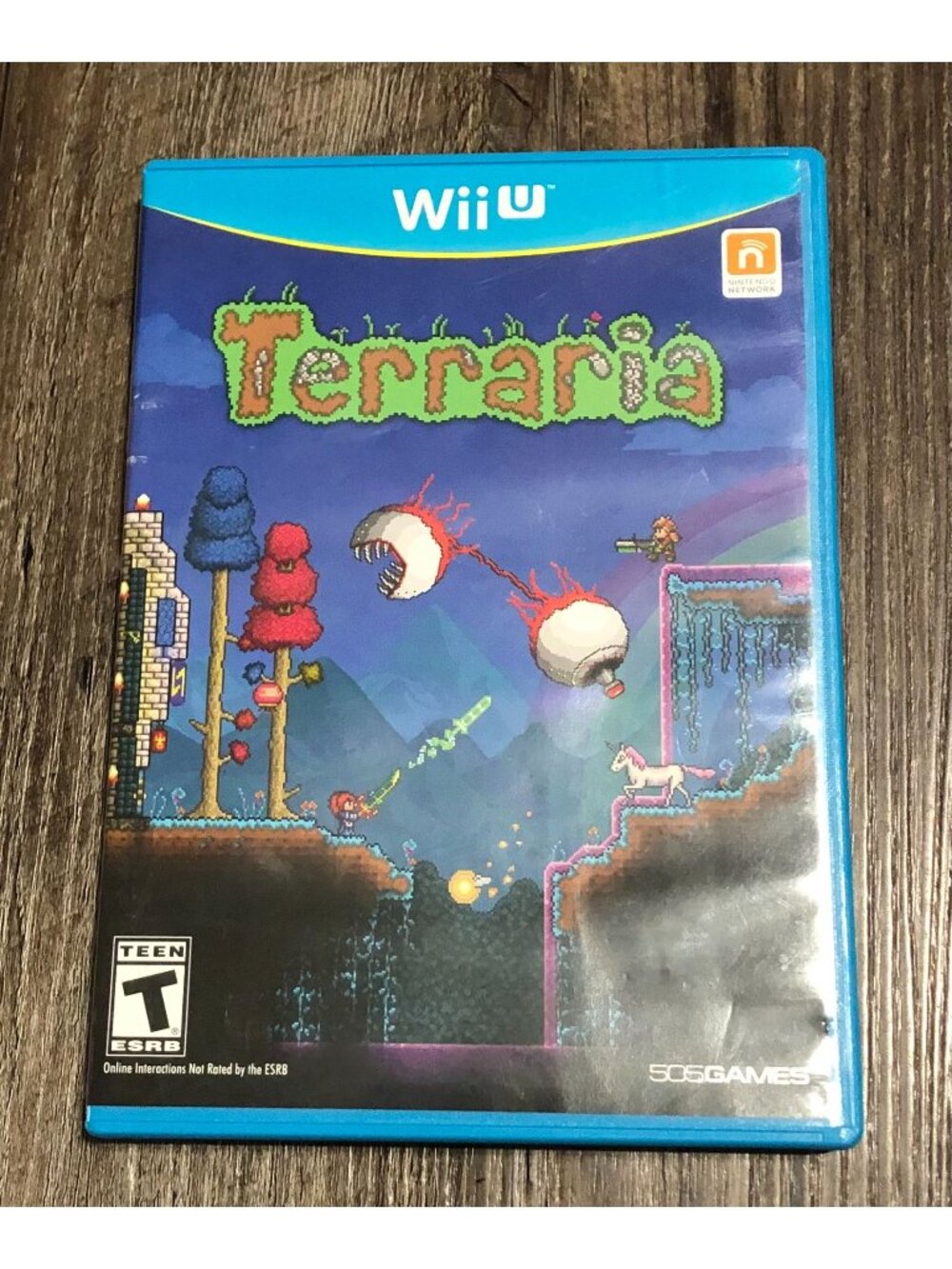 Terraria (Nintendo Wii U, 2016) Complete With Case And Instruction Booklet